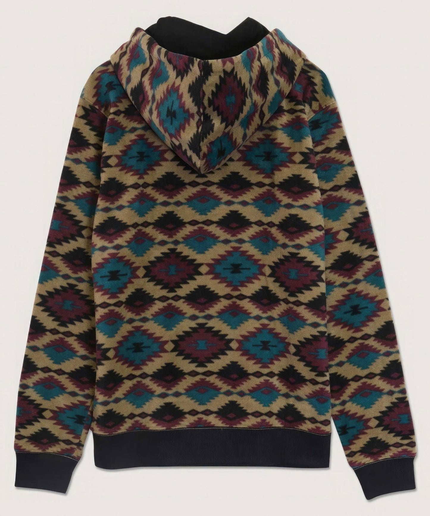 Aztec Diamond Print Hoodie - Clothes For Her Online Store