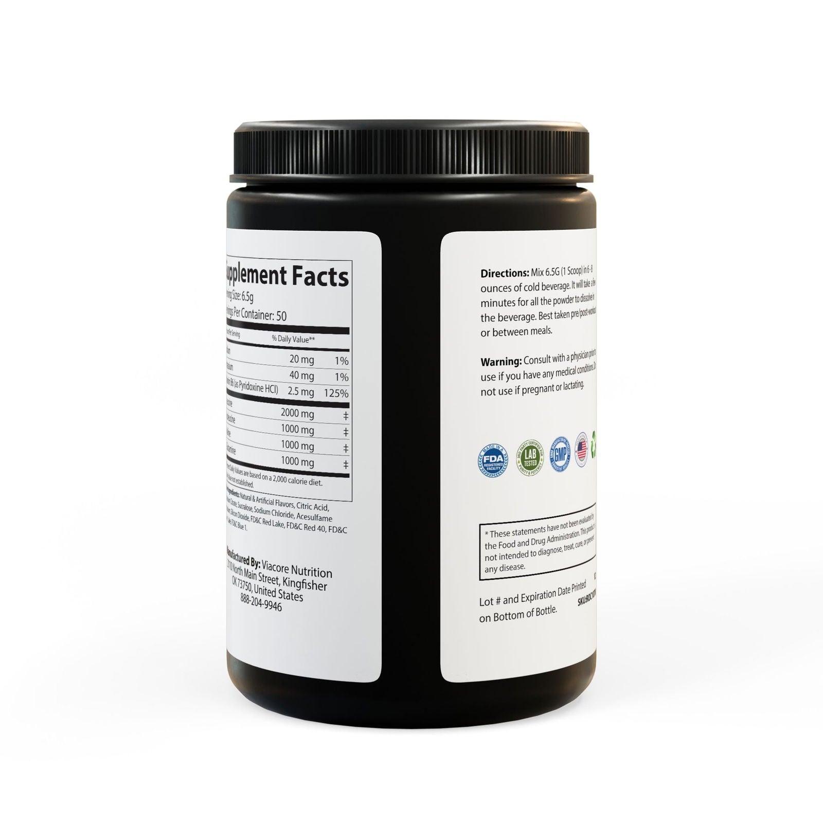 BCAA Supplement, Grape (325g, 11.46oz, 50 servings) - Clothes For Her Online Store
