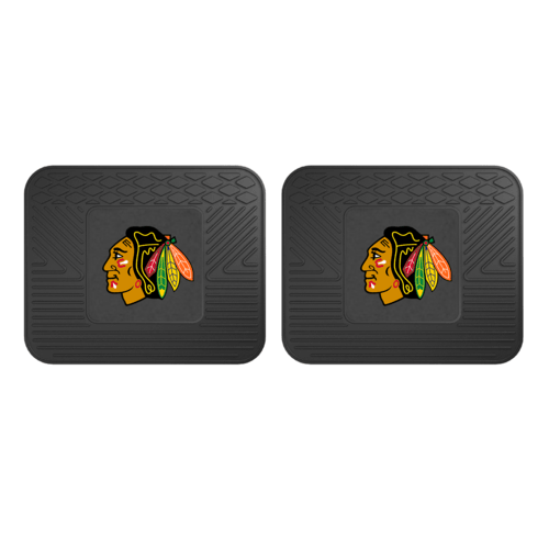 NHL 2-PC VINYL UTILITY MAT SET