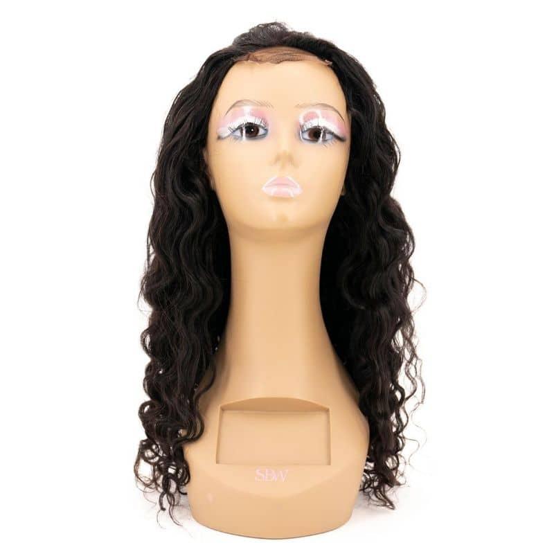 Beach Wave 4x4 Transparent Closure Wig - Clothes For Her Online Store