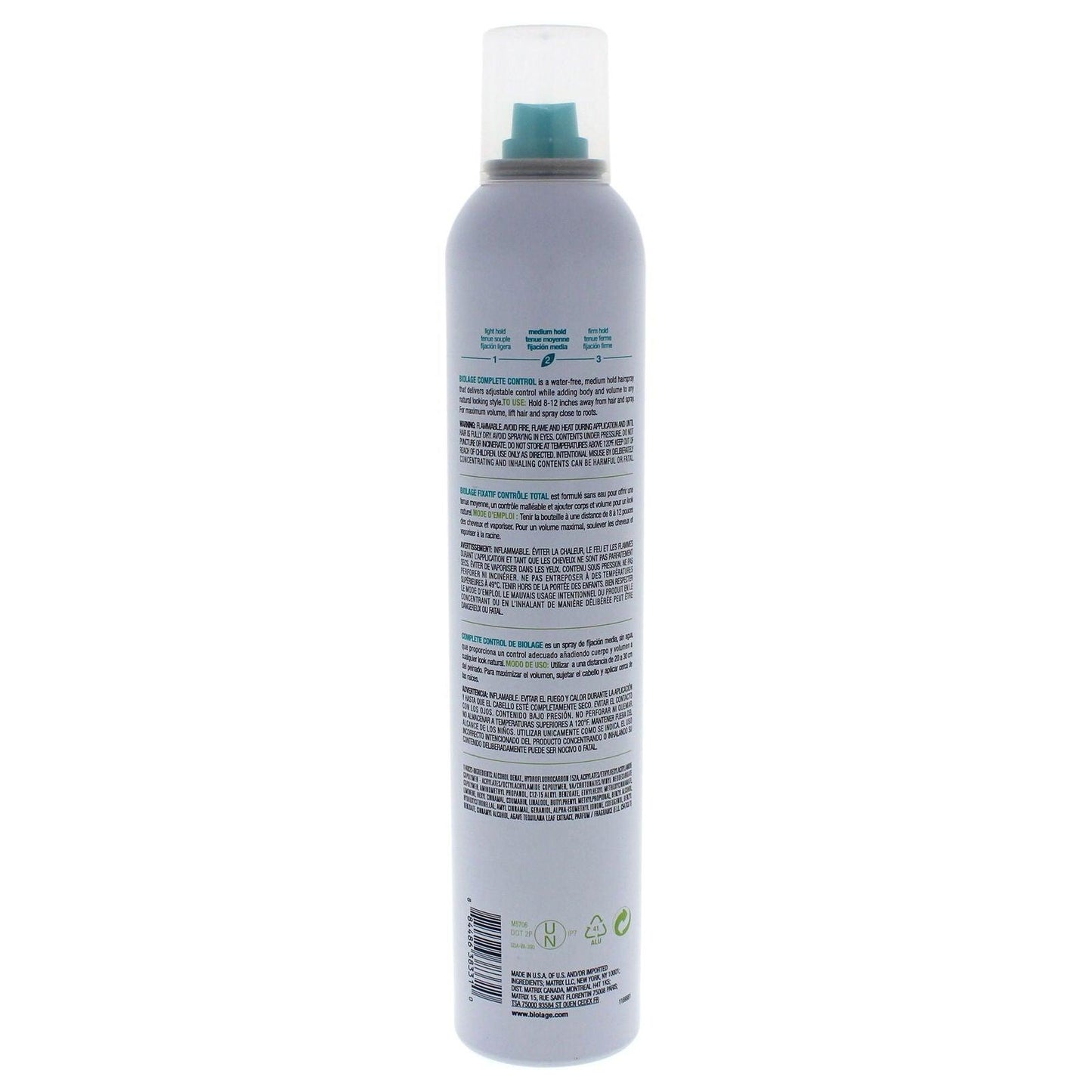 Biolage Complete Control Fast Drying Hairspray - Medium Hold by Matrix for Unisex - 10 oz Hair Spray - Clothes For Her Online Store