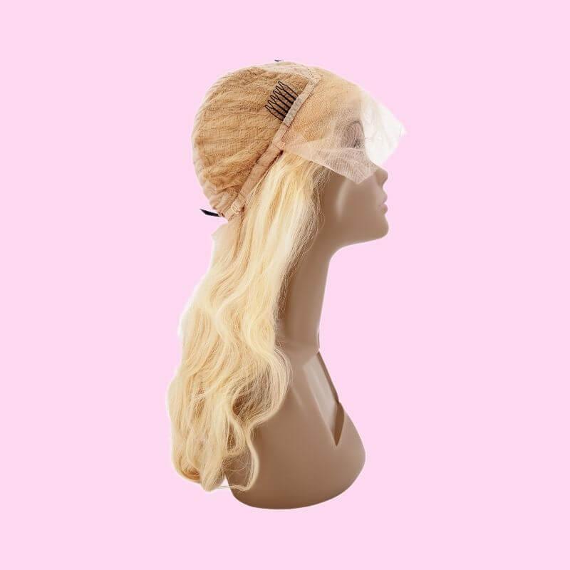 Blonde Body Wave 13x4 Transparent Lace Front Wig - Clothes For Her Online Store