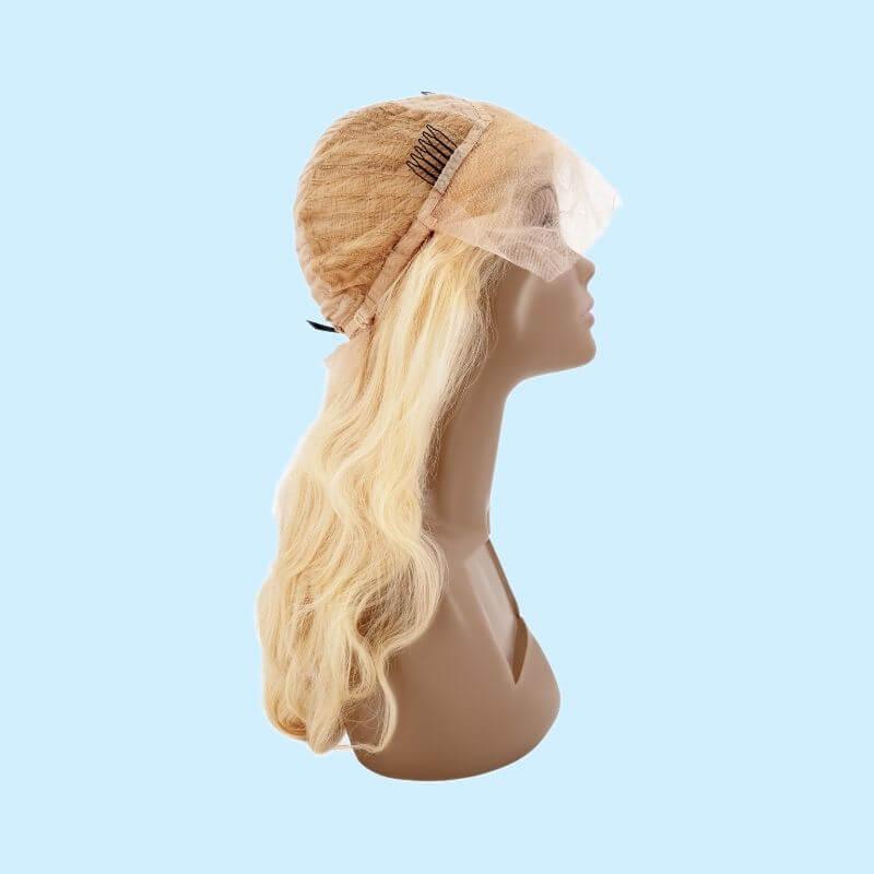 Blonde Body Wave 13x4 Transparent Lace Front Wig - Clothes For Her Online Store