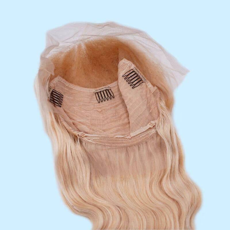 Blonde Body Wave 13x4 Transparent Lace Front Wig - Clothes For Her Online Store