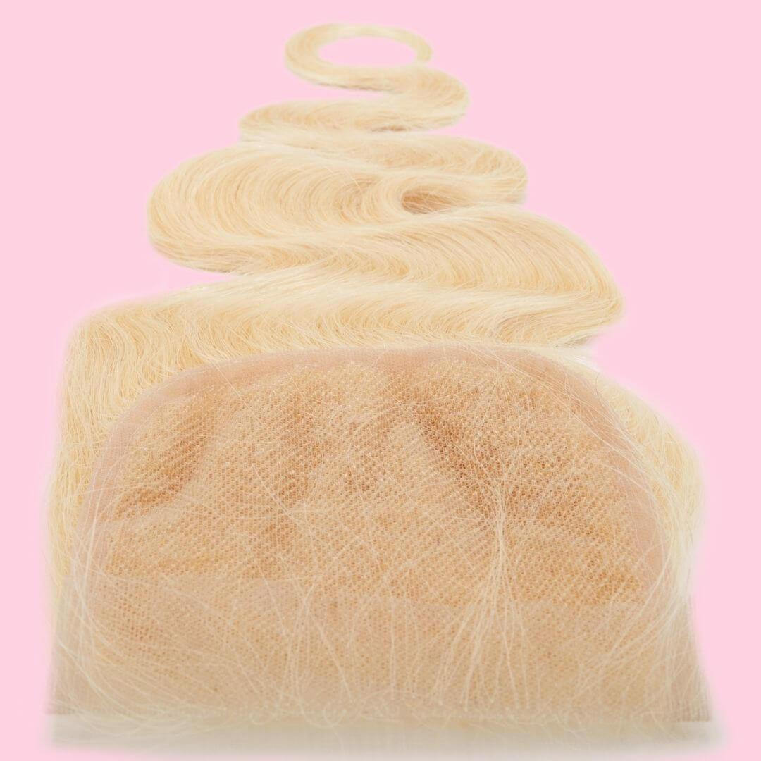 Blonde Body Wave 4x4 Transparent Closure - Clothes For Her Online Store