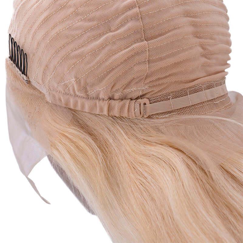 Blonde Straight 13x4 Transparent Lace Front Wig - Clothes For Her Online Store