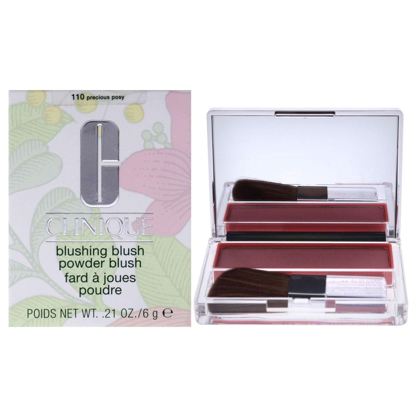 Blushing Blush Powder Blush - 110 Precious Posy by Clinique for Women - 0.21 oz Blush - Clothes For Her Online Store