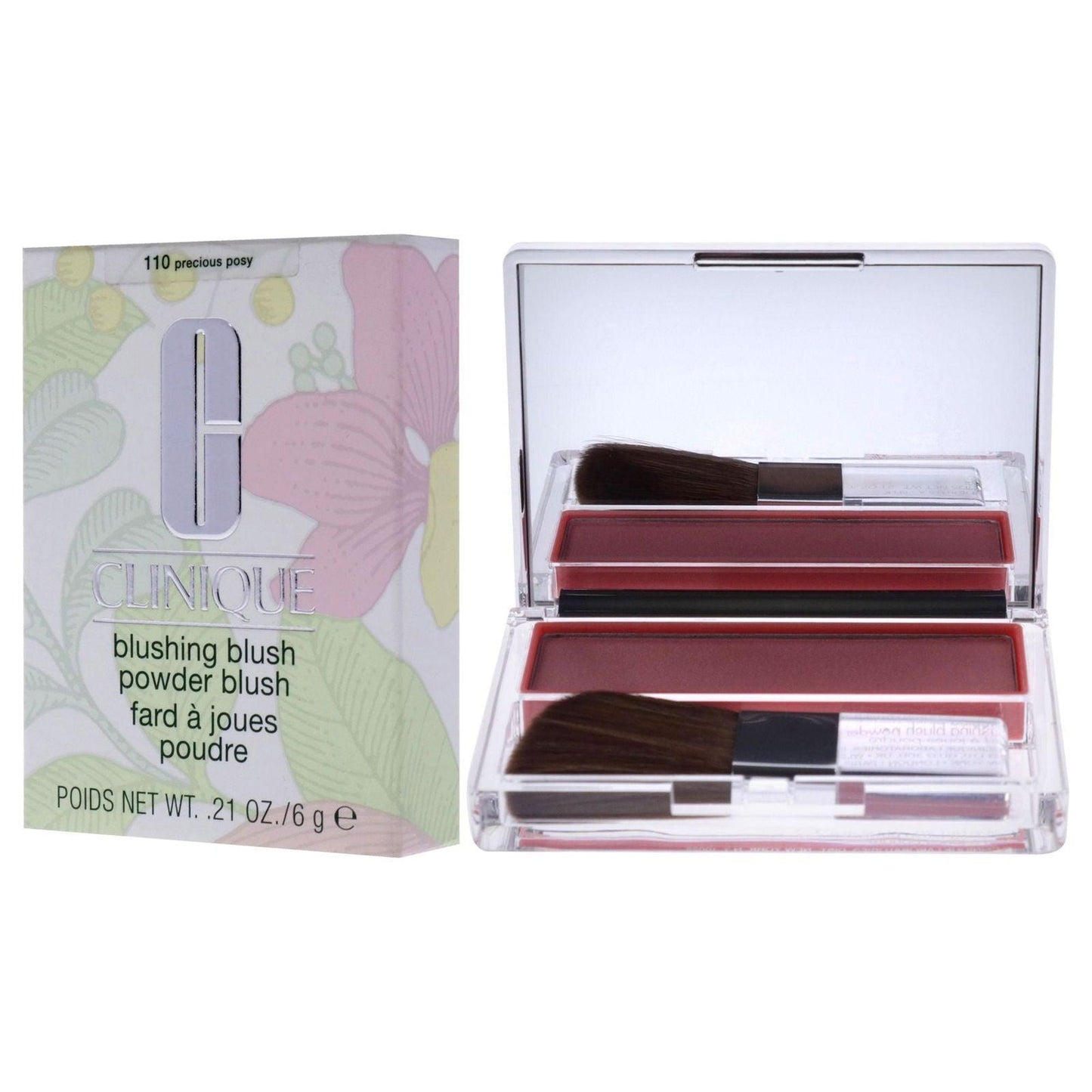 Blushing Blush Powder Blush - 110 Precious Posy by Clinique for Women - 0.21 oz Blush - Clothes For Her Online Store