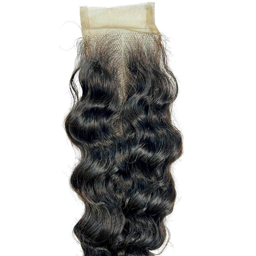 Brazilian Deep Wave 2x6 Transparent Closure - Clothes For Her Online Store