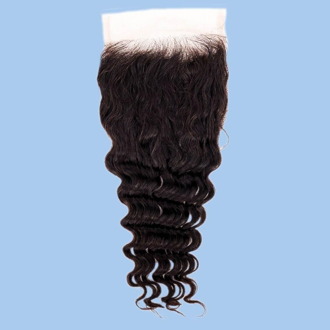 Brazilian Deep Wave 4x4 Closure - Clothes For Her Online Store