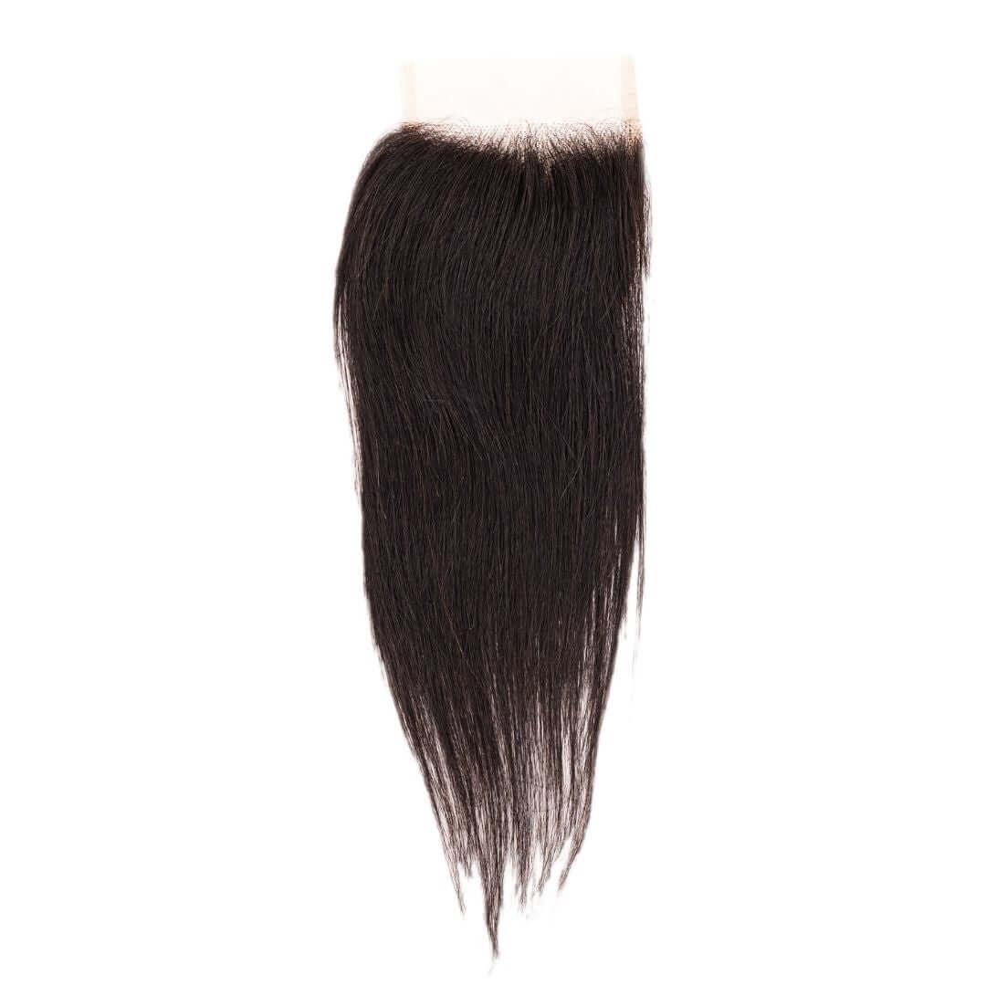 Brazilian Silky Straight 4x4 Transparent Closure - Clothes For Her Online Store