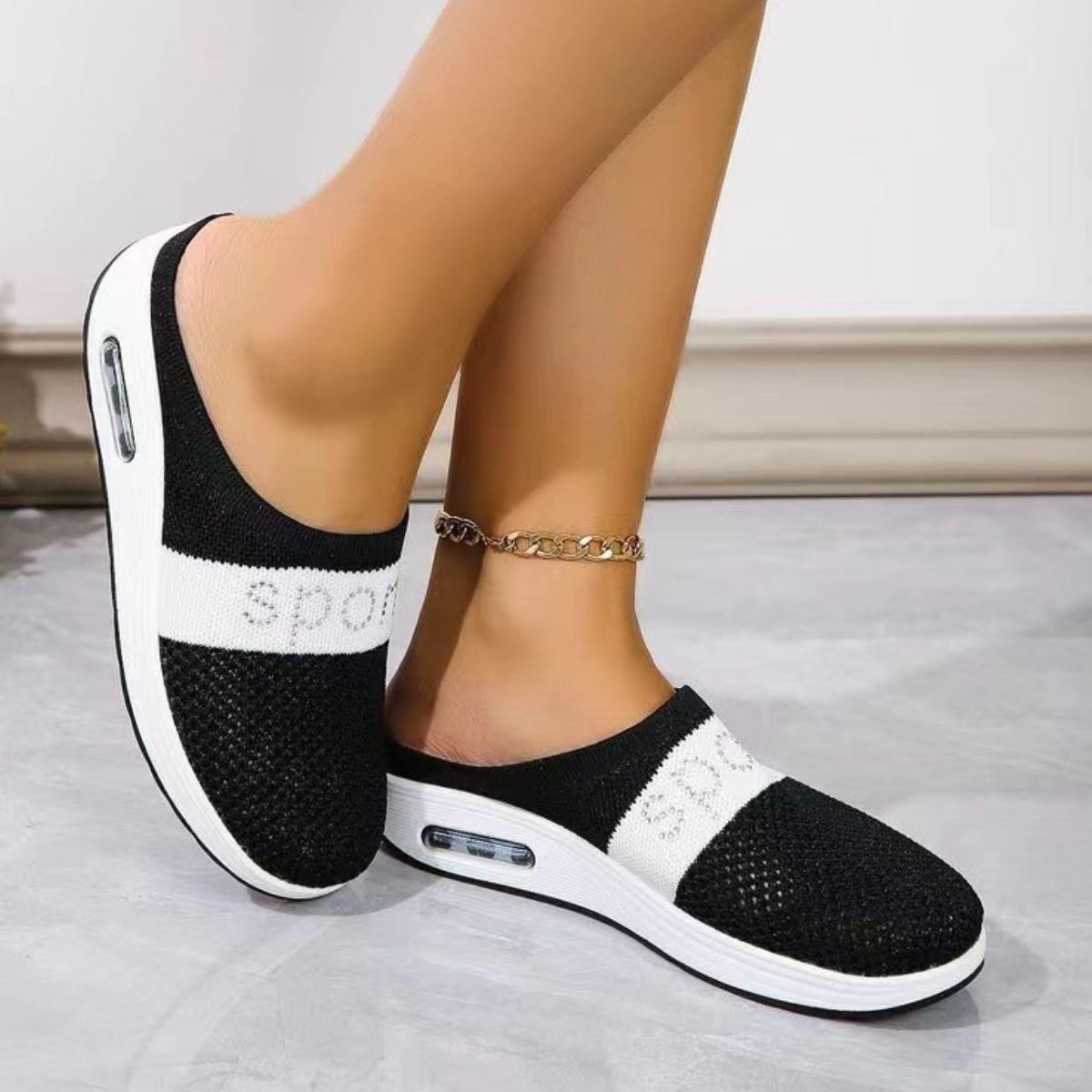Breathable Mesh Round Toe Sandals - Clothes For Her Online Store