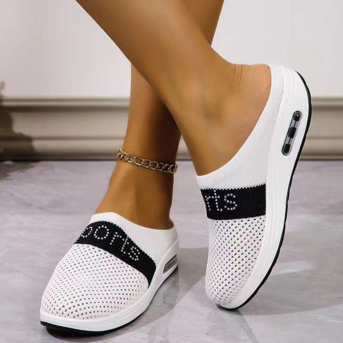 Breathable Mesh Round Toe Sandals - Clothes For Her Online Store