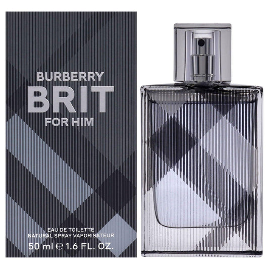 Burberry Brit by Burberry for Men - 1.6 oz EDT Spray - Clothes For Her Online Store