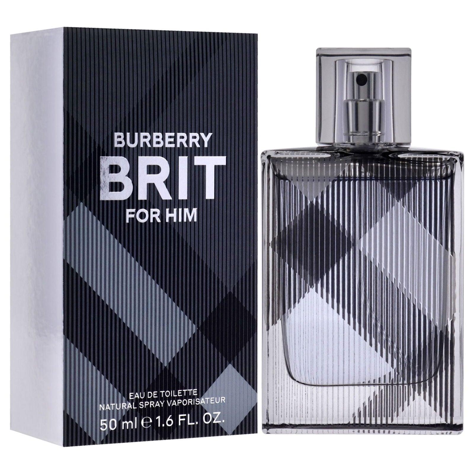 Burberry Brit by Burberry for Men - 1.6 oz EDT Spray - Clothes For Her Online Store