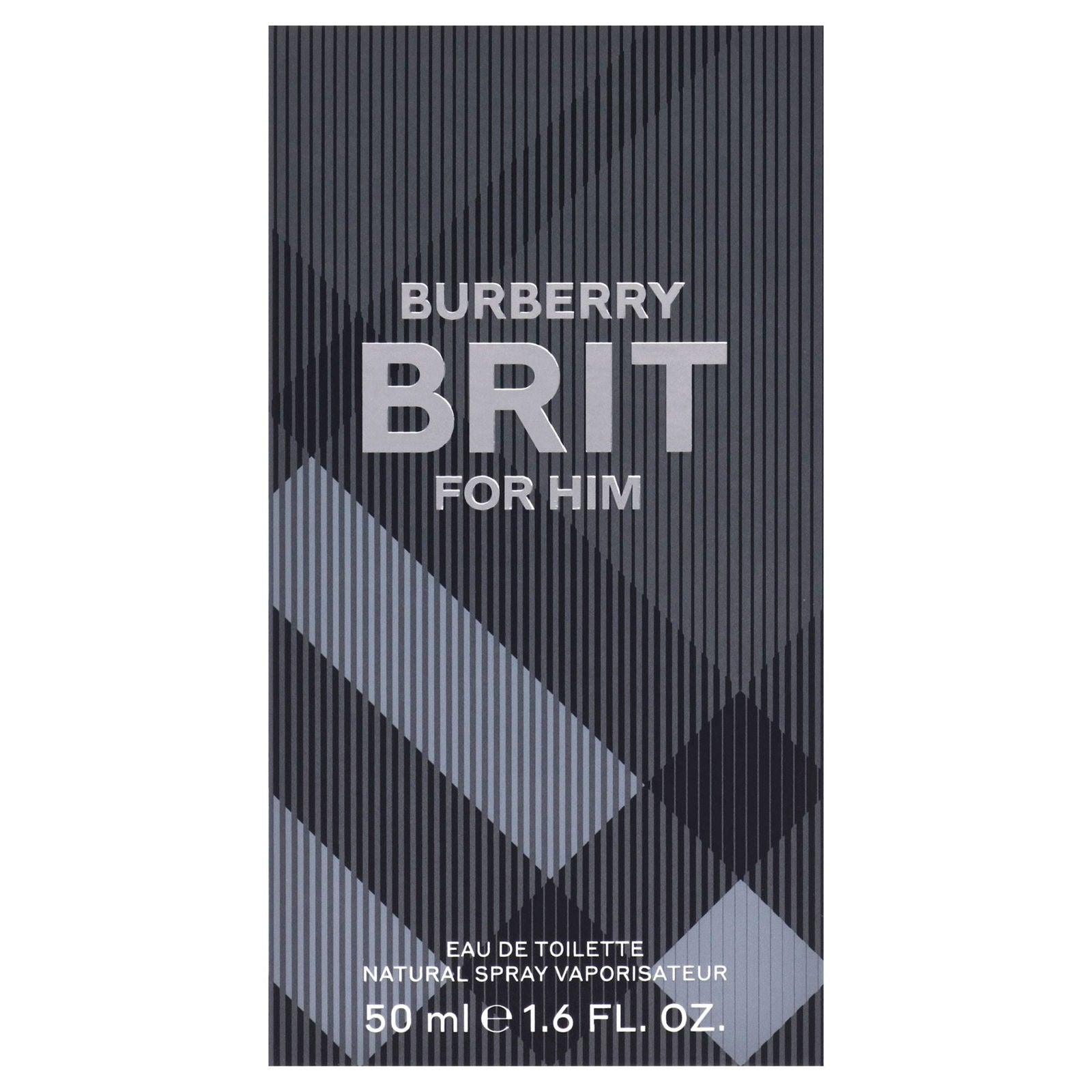 Burberry Brit by Burberry for Men - 1.6 oz EDT Spray - Clothes For Her Online Store