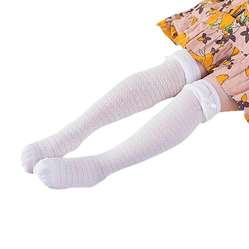 Baby Girls Leg High Barrel Cotton Socks