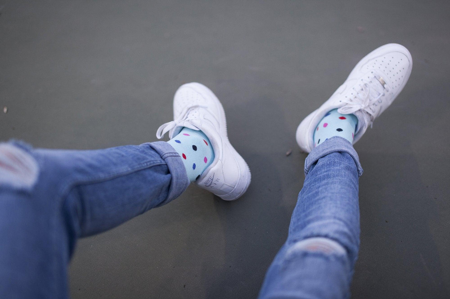 Men's Sky Blue Socks