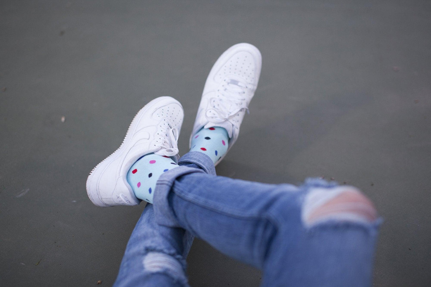 Men's Sky Blue Socks