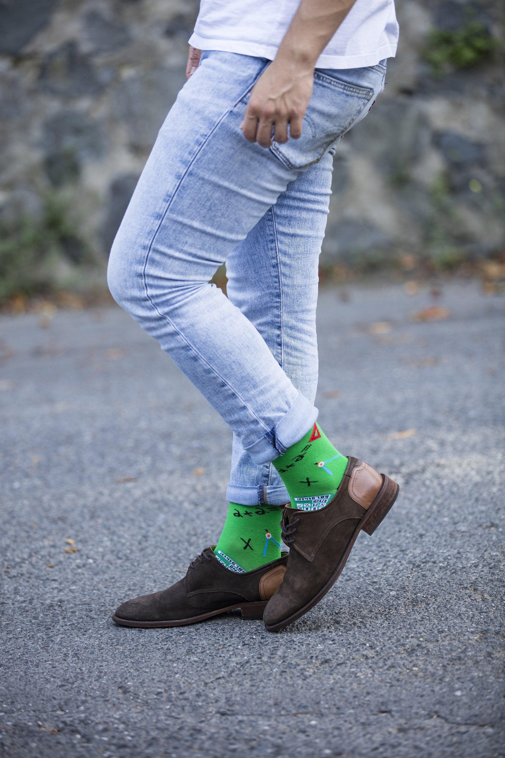 Men's Calculator Socks