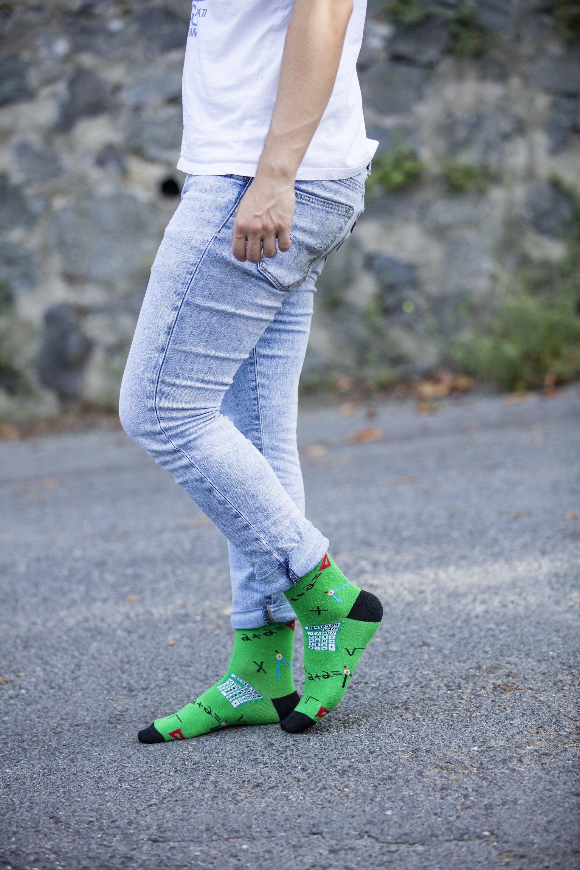 Men's Calculator Socks