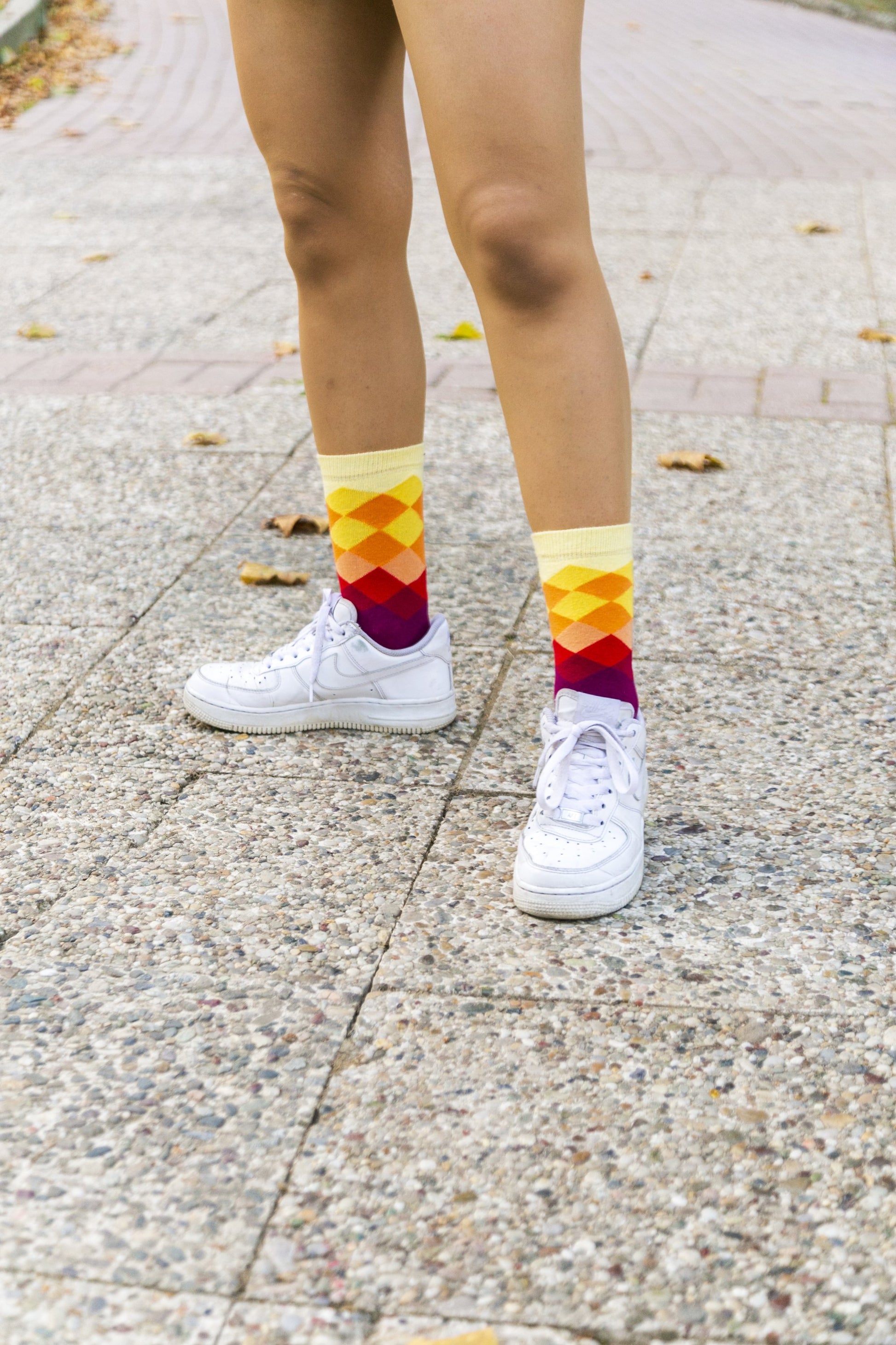 Women's Flame Diamond Socks