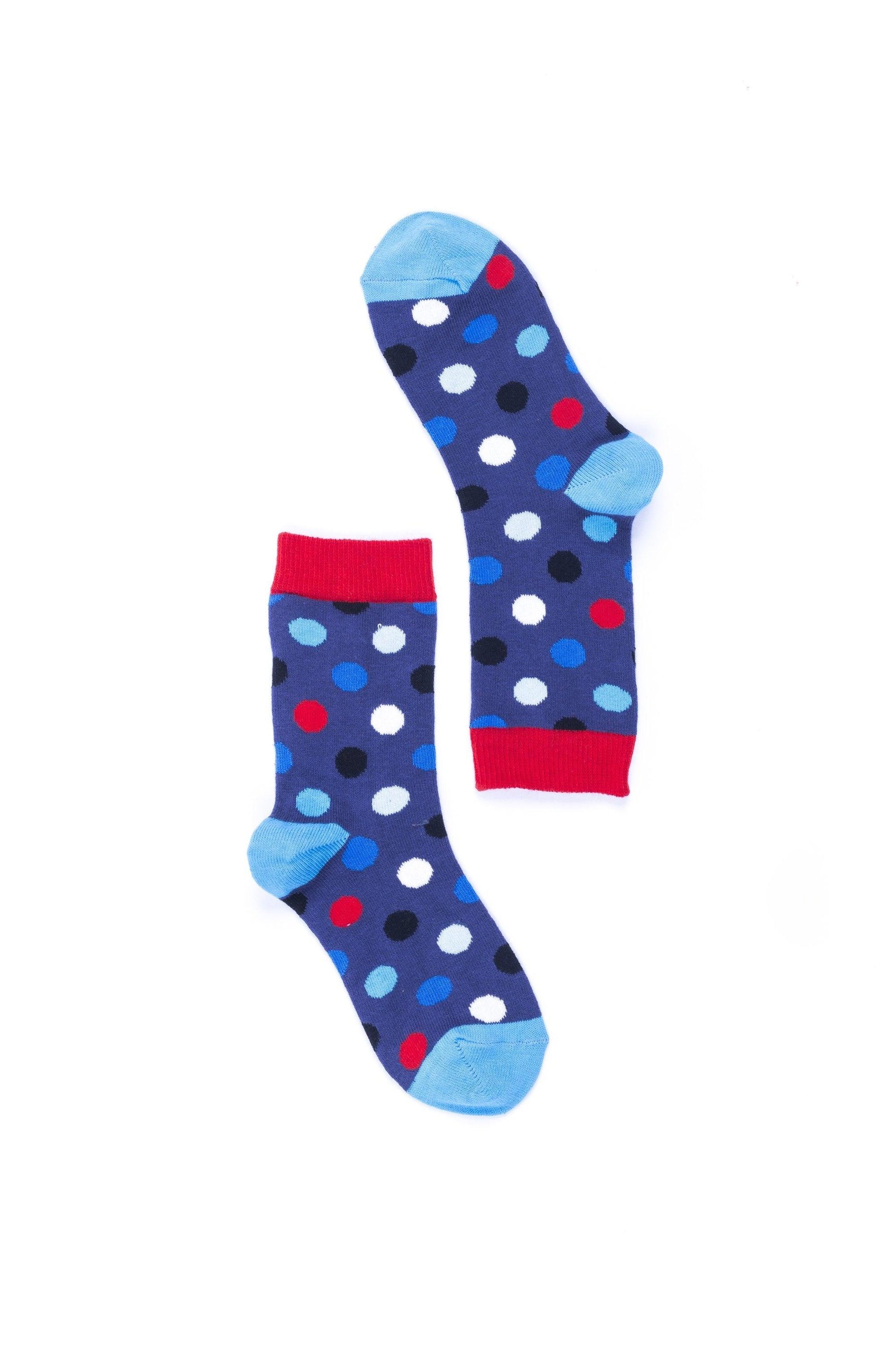 Women's Red Admiral Dot Socks