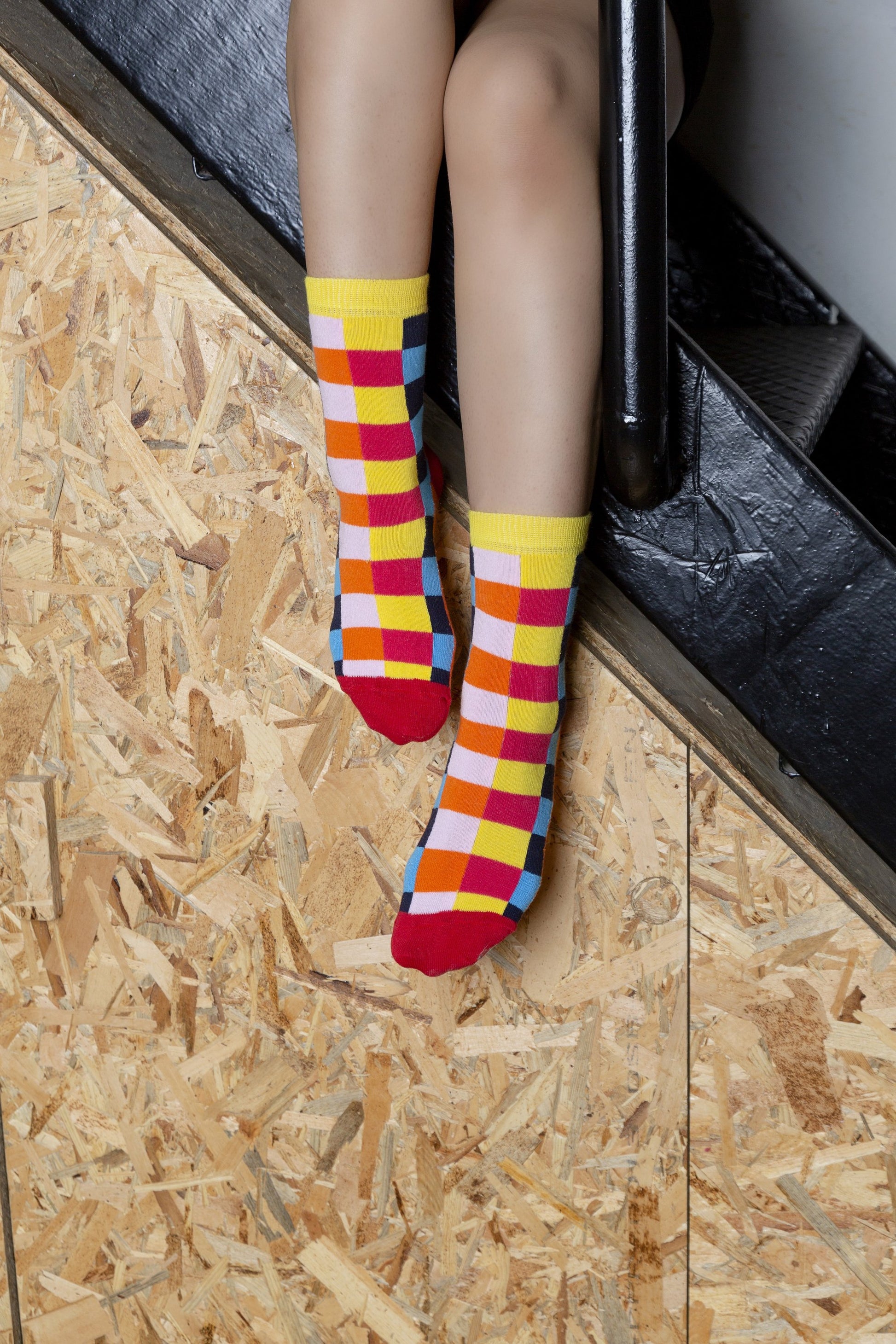 Women's Canary Square Socks