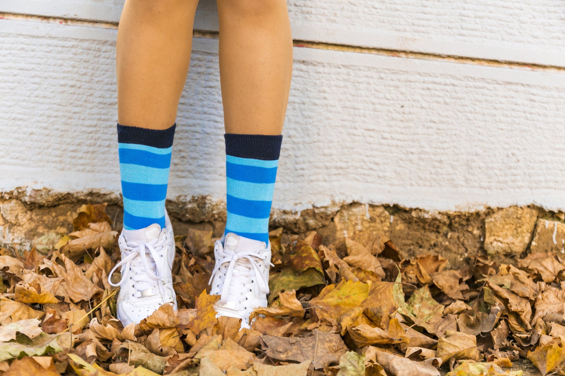 Women's Black Sky Stripe Socks