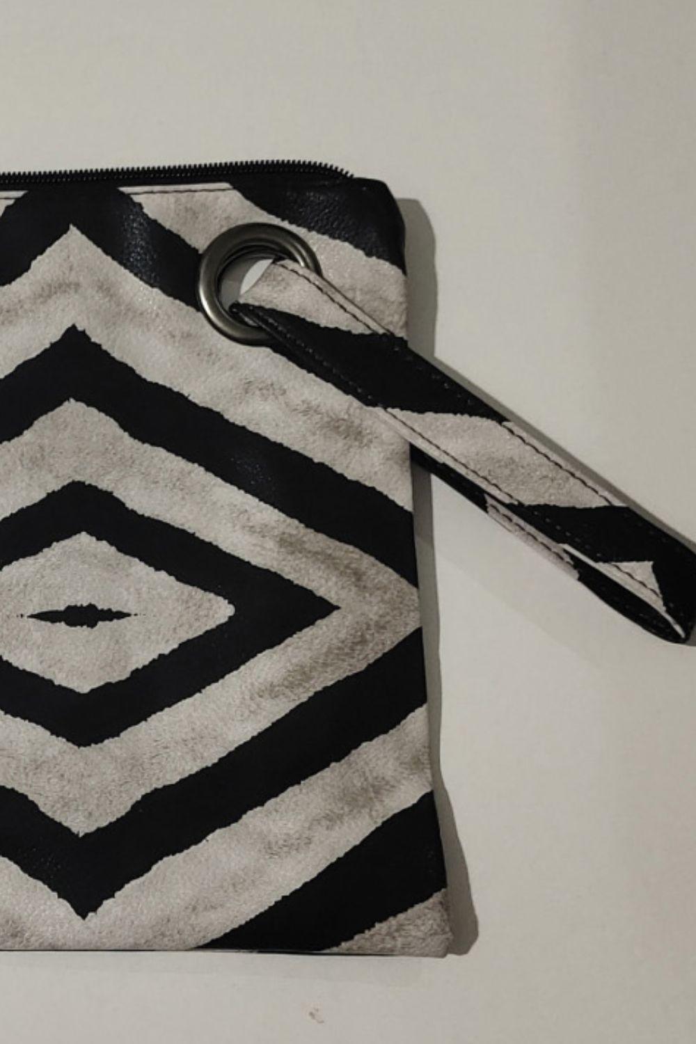 Carry Your Love Plaid Wristlet - Clothes For Her Online Store