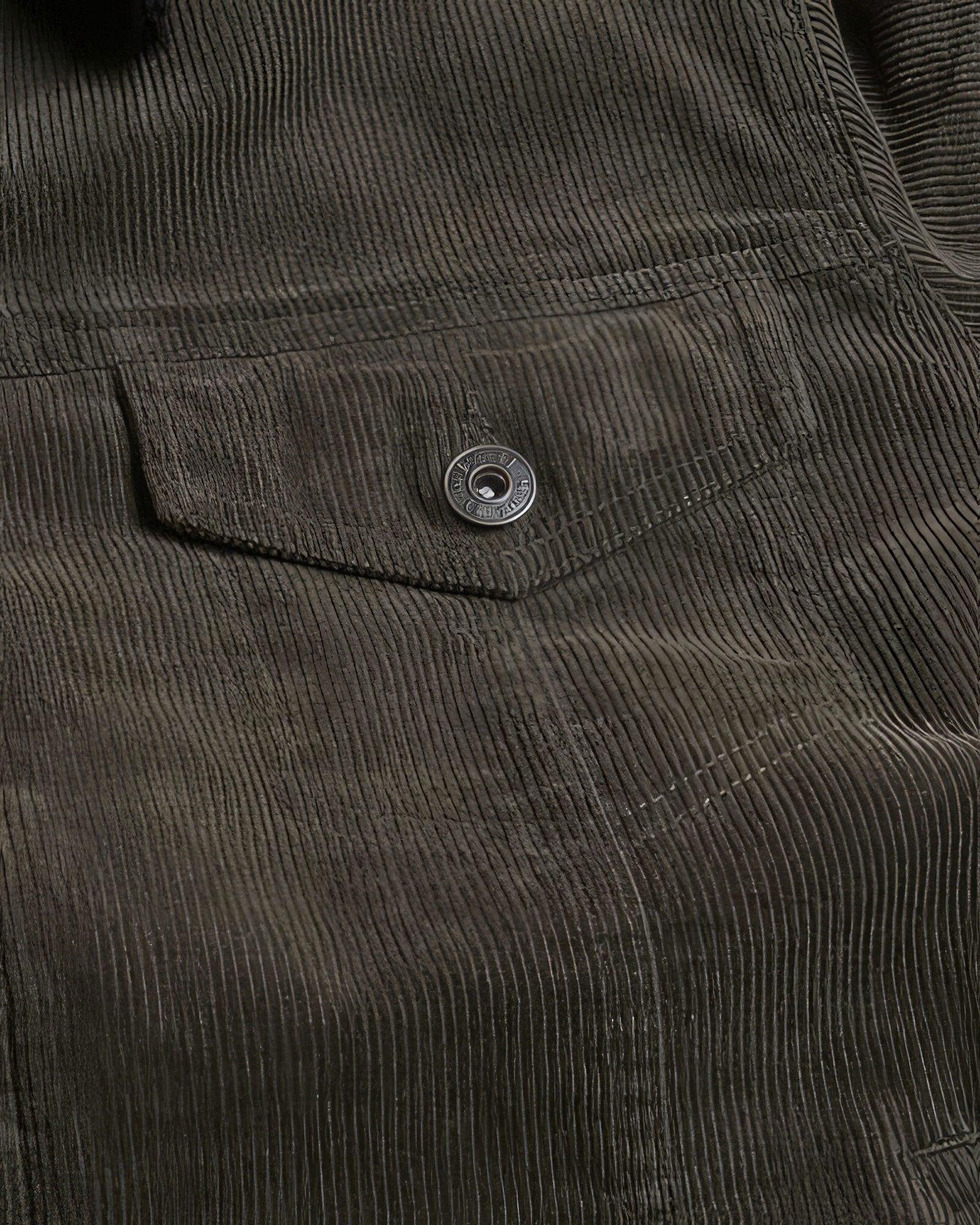 Casual Corduroy Lined Trucker Jacket - Clothes For Her Online Store