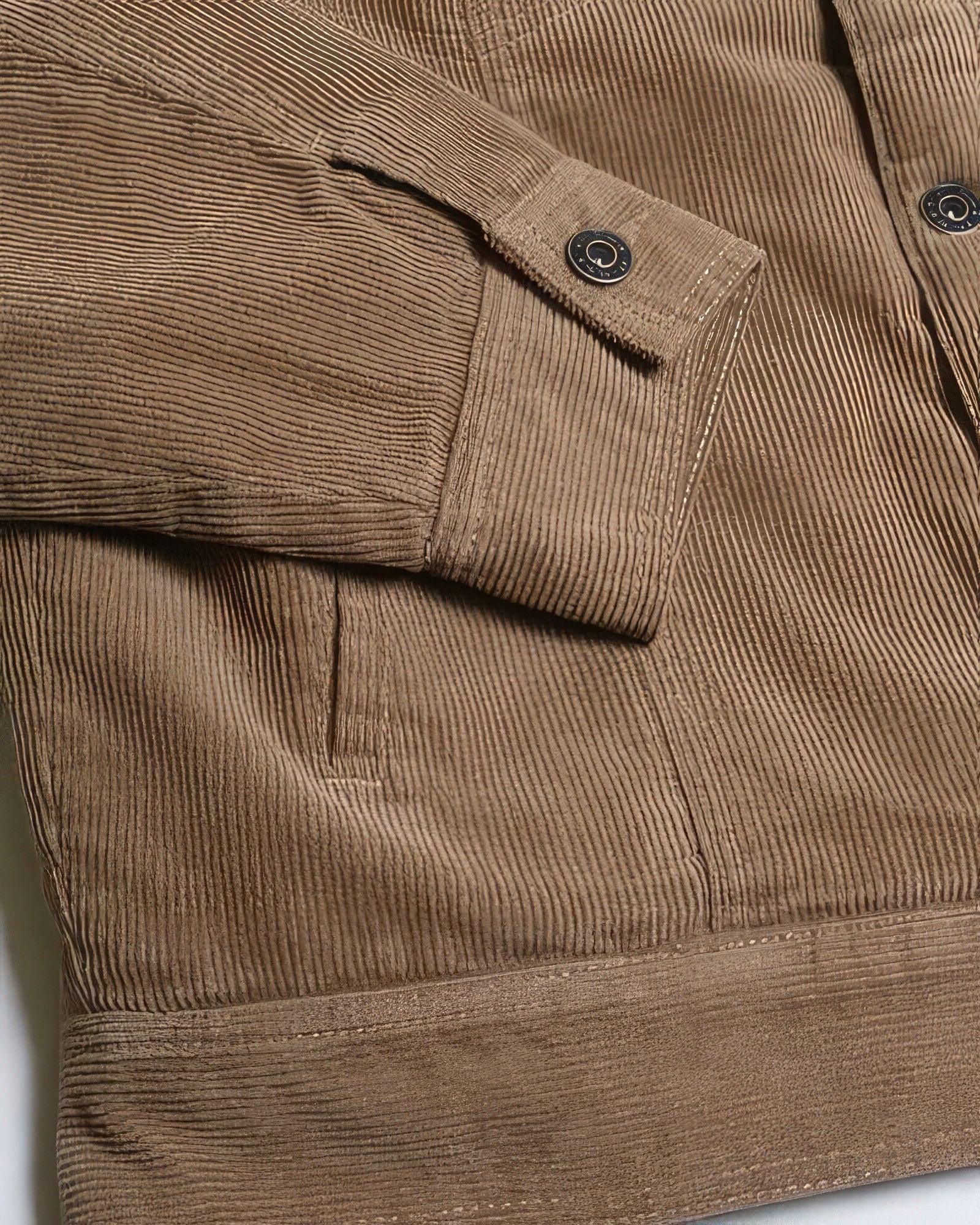 Casual Corduroy Lined Trucker Jacket - Clothes For Her Online Store