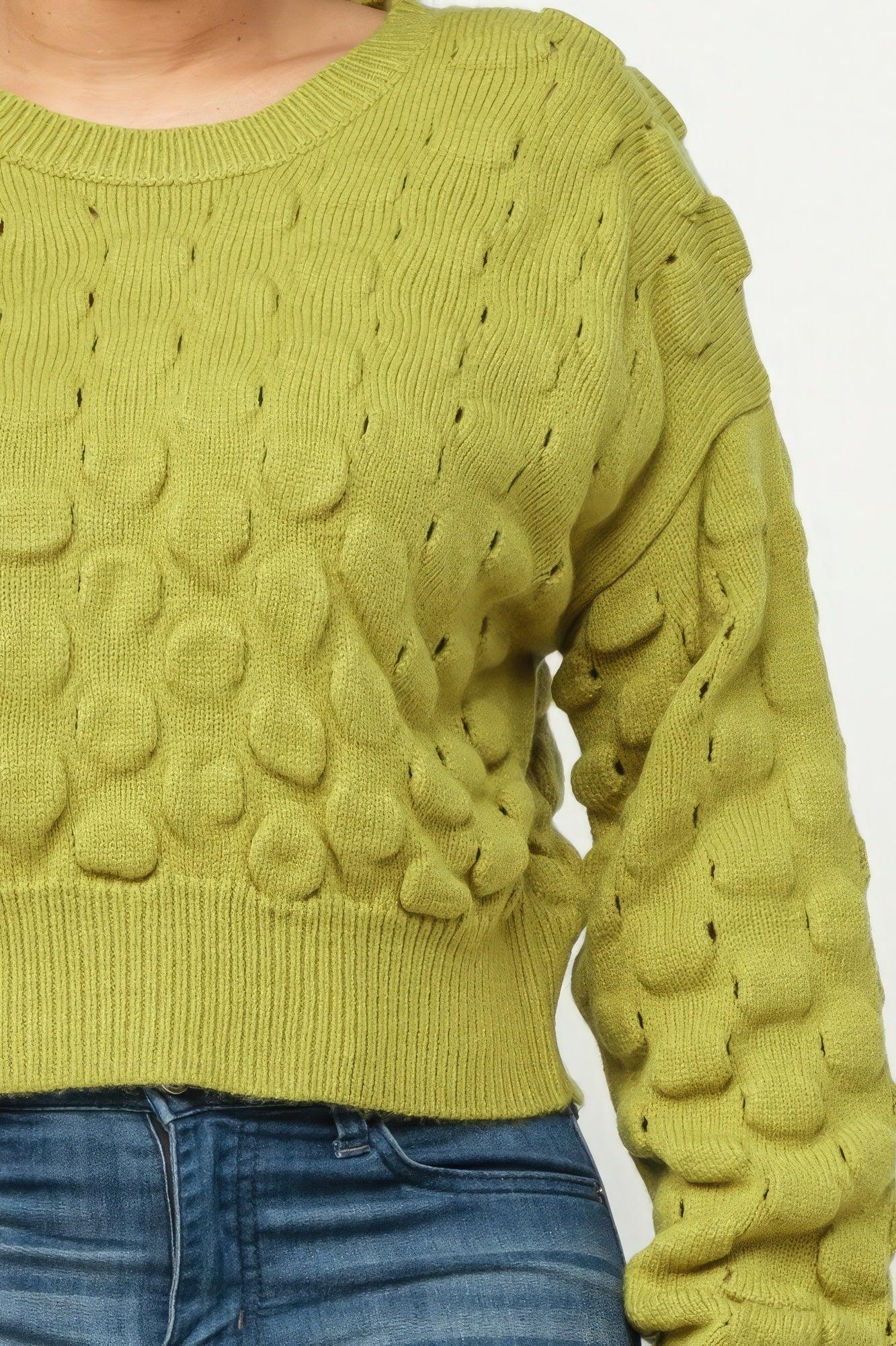 Checker Sweater Top - Clothes For Her Online Store