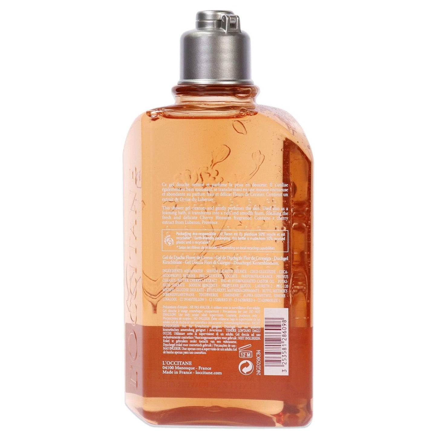 Cherry Blossom by LOccitane for Women - 8.4 oz Bath and Shower Gel - Clothes For Her Online Store