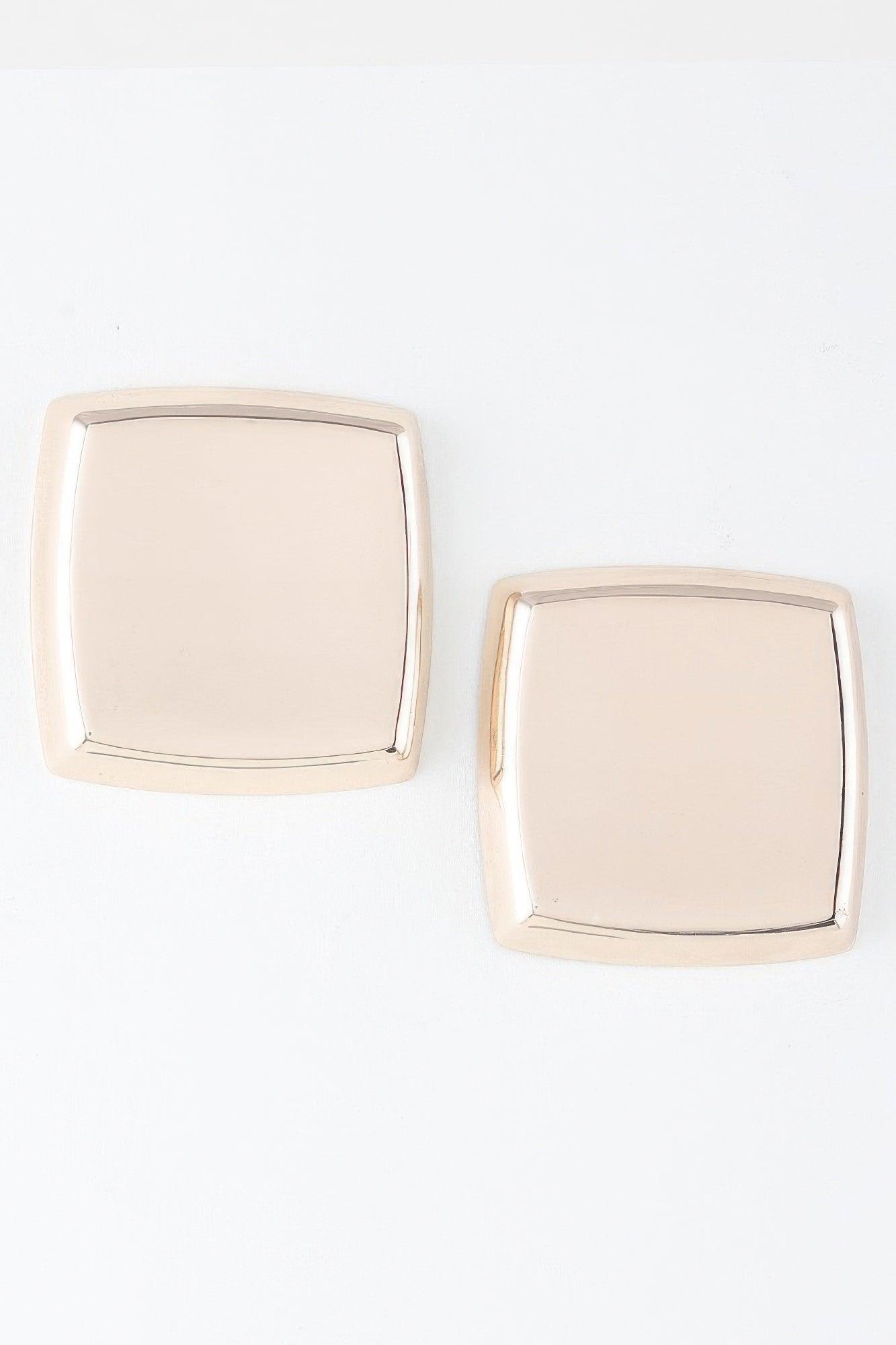 Classic Shine Frame Earrings - Clothes For Her Online Store
