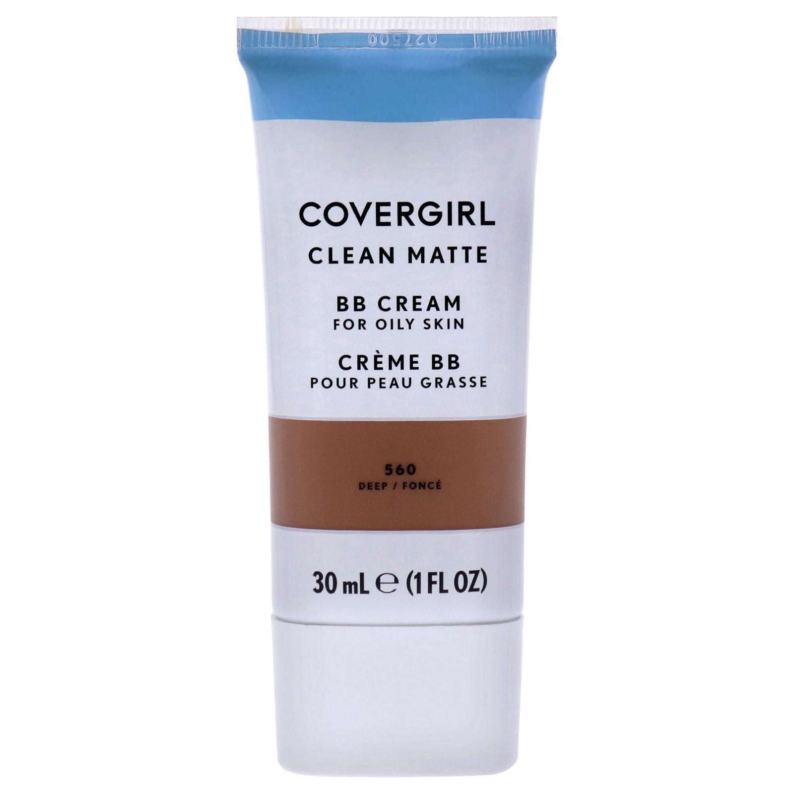 Clean Matte BB Cream For Oily Skin - 560 Deep by CoverGirl for Women - 1 oz Makeup - Clothes For Her Online Store