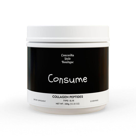 Collagen Peptides Type I & III Supplement (350g, 12.3oz) - Clothes For Her Online Store