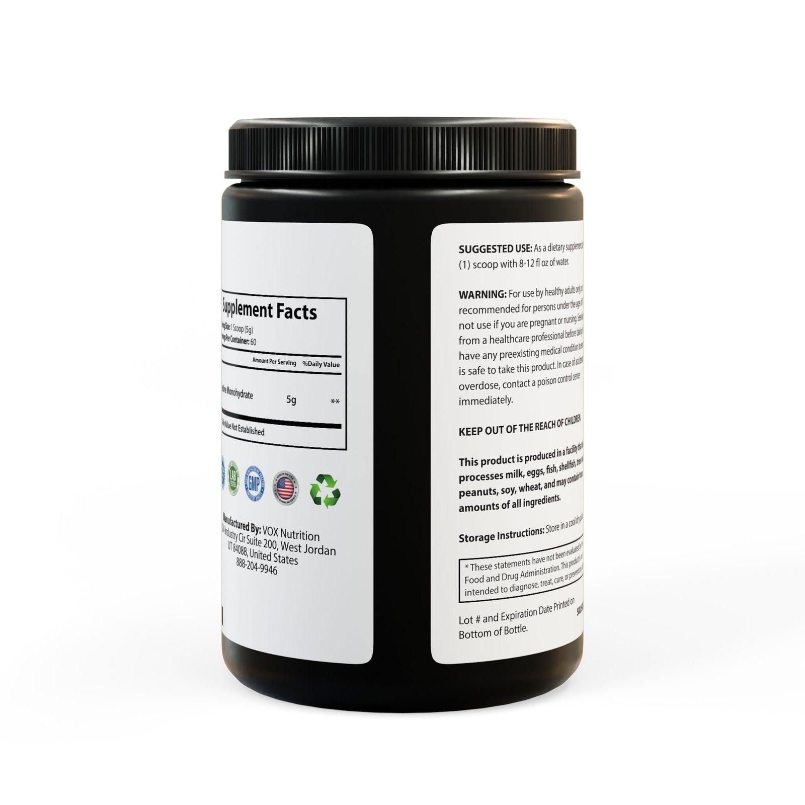 Creatine Monohydrate Supplement (300g, 10.58oz) - Clothes For Her Online Store