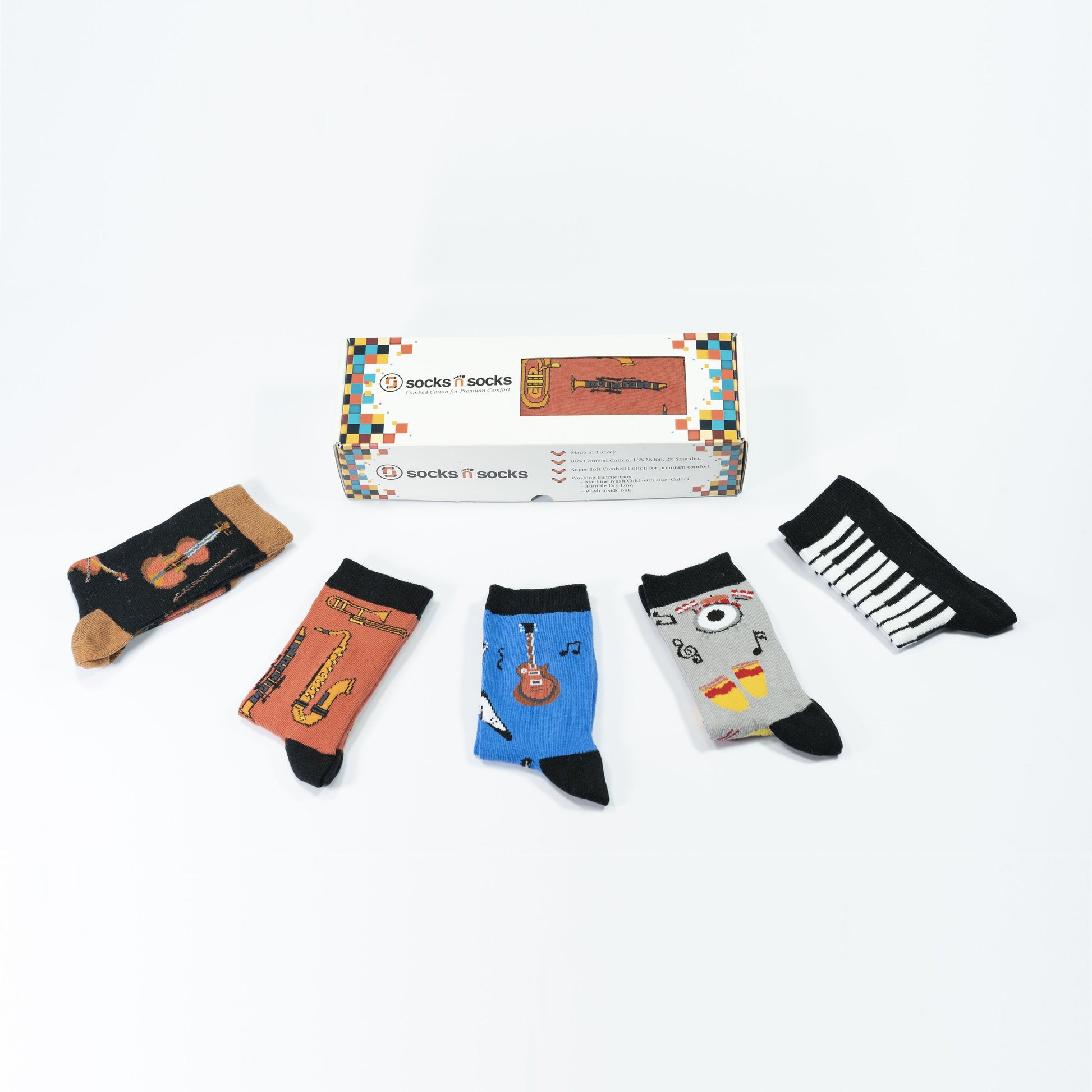 Kids Music Socks