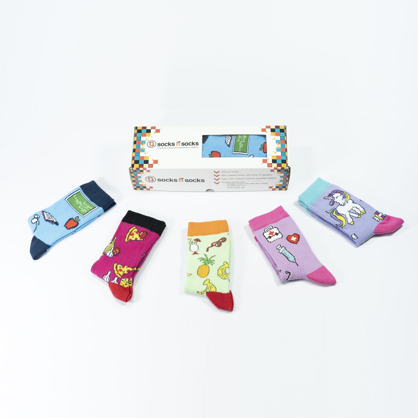 Women's Fun Socks Set