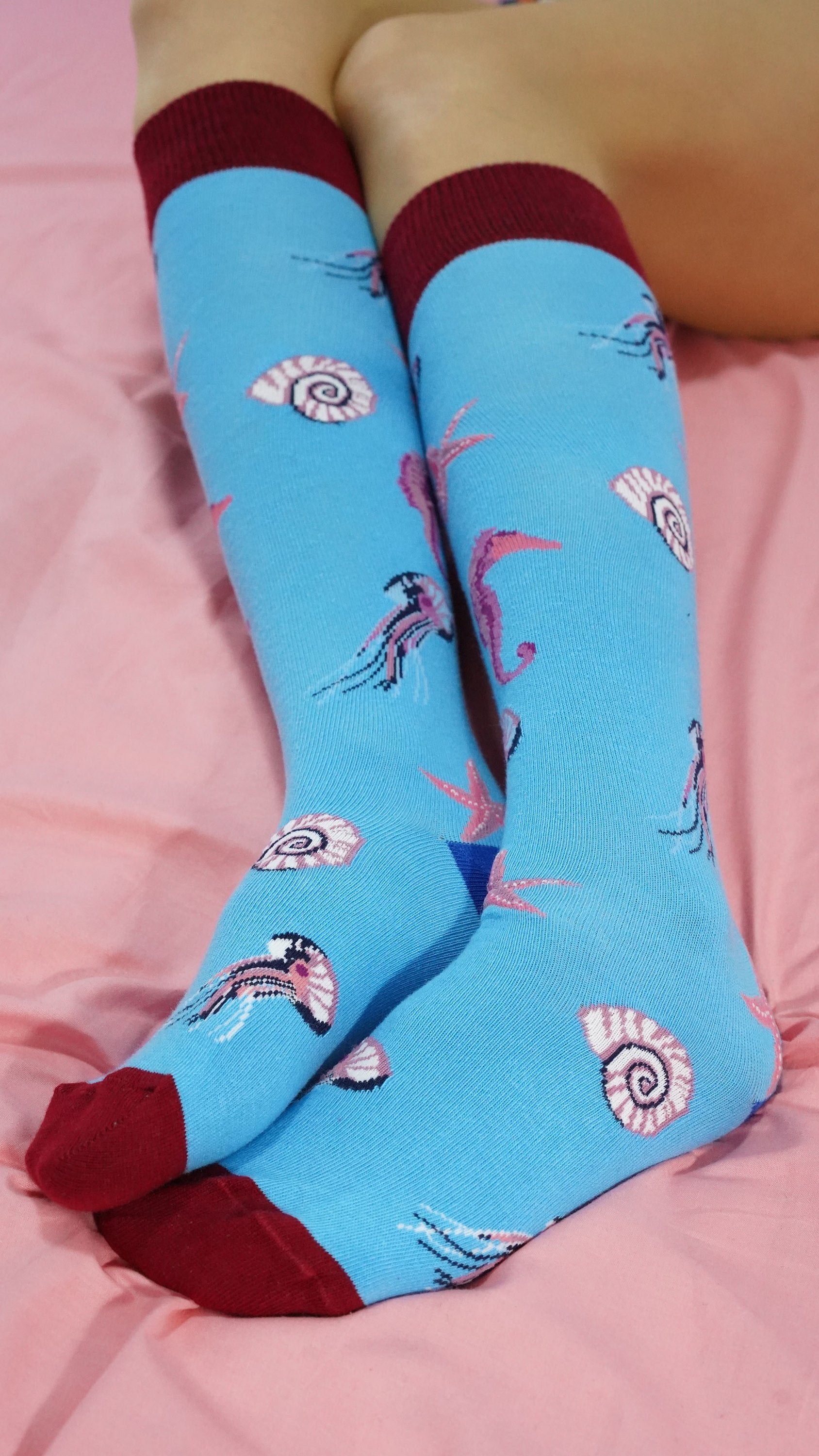 Women's Jellyfish Knee High Socks