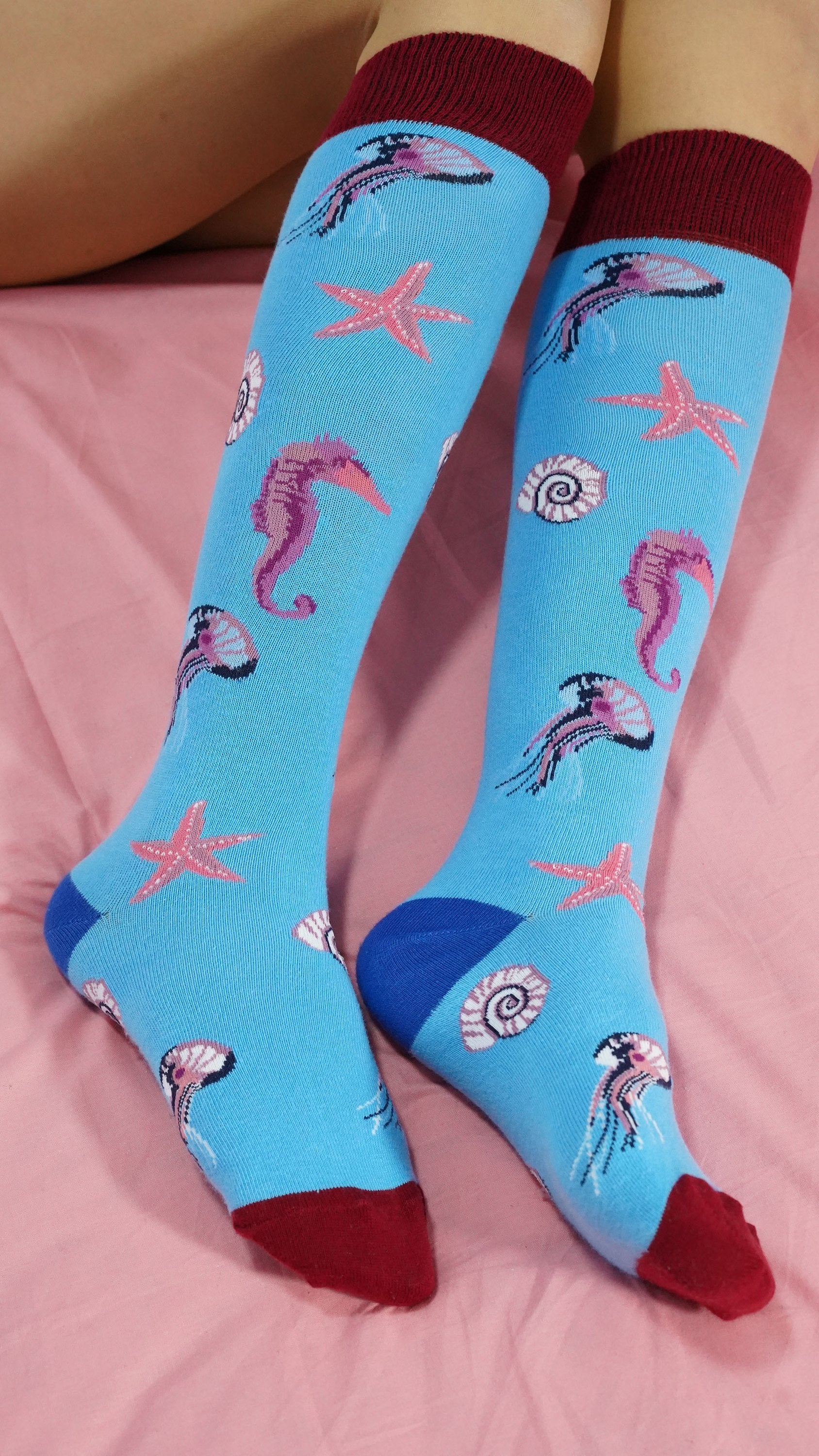 Women's Jellyfish Knee High Socks