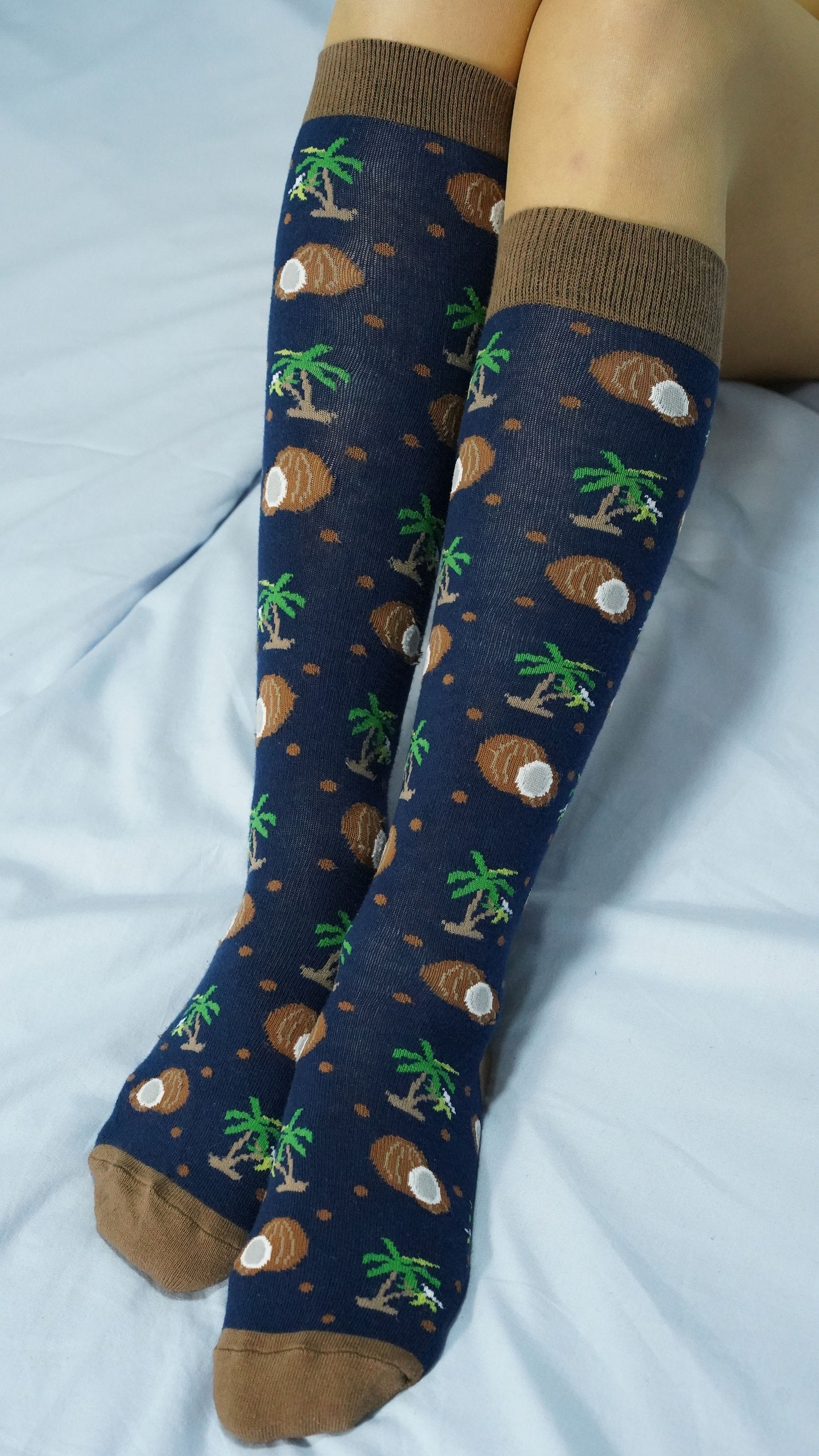 Women's Coconut Knee High Socks