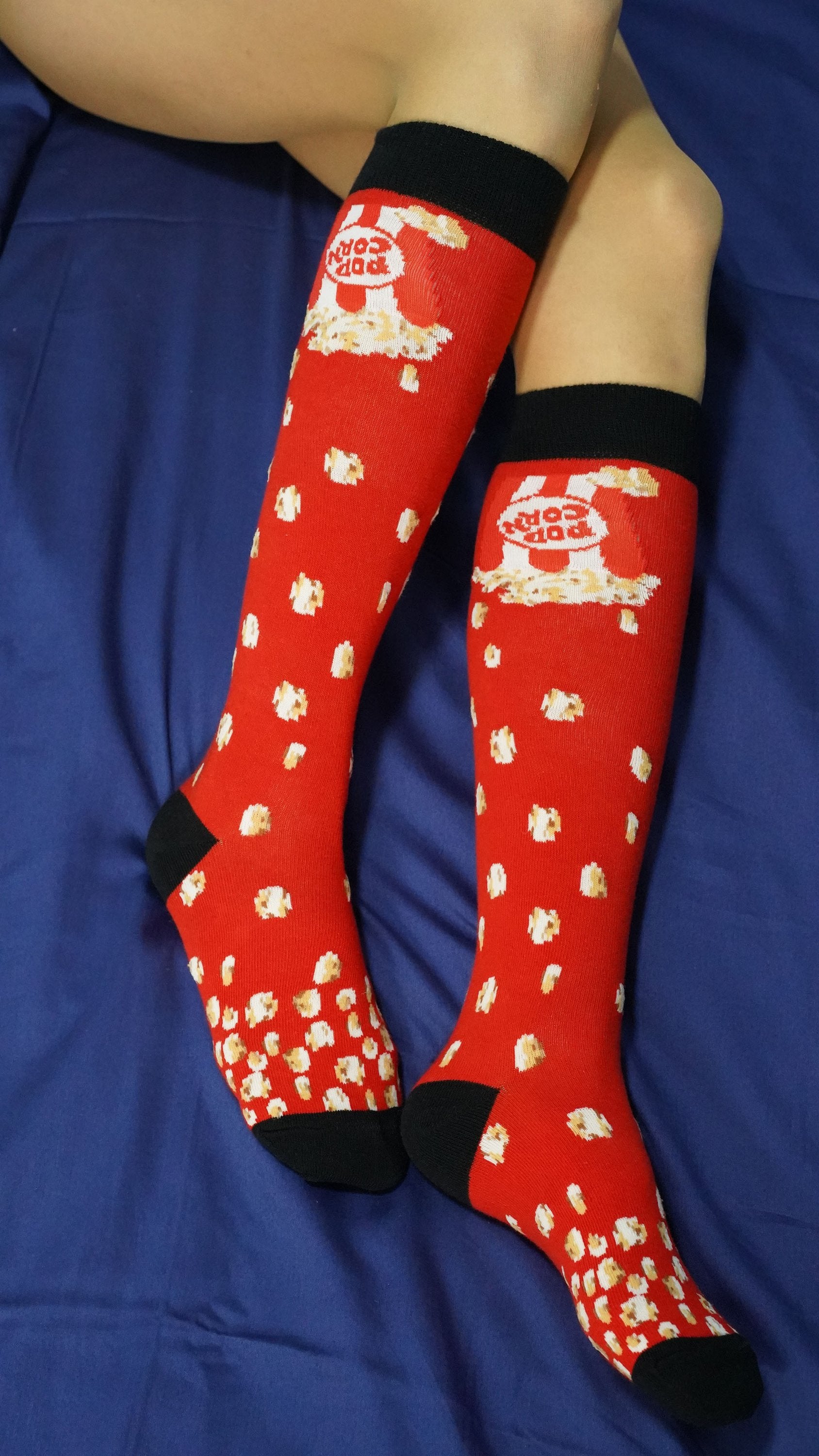 Women's Popcorn Knee High Socks