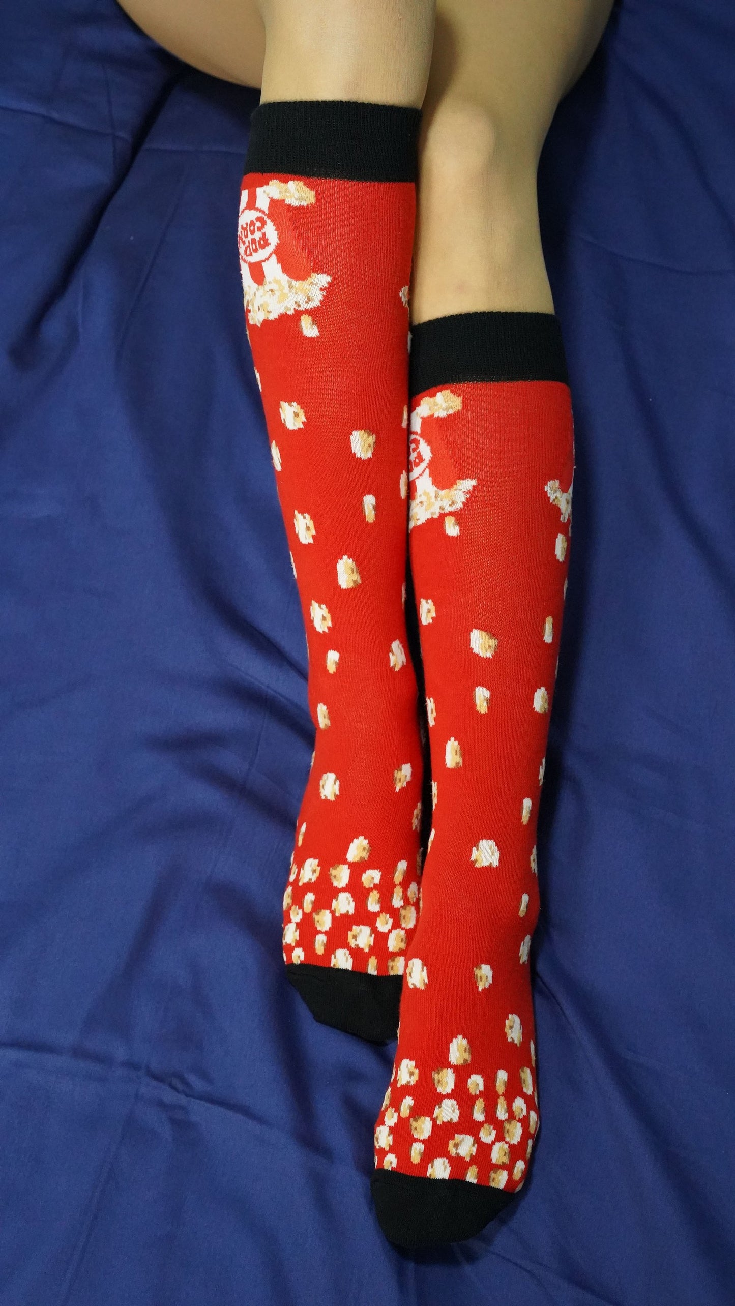 Women's Popcorn Knee High Socks