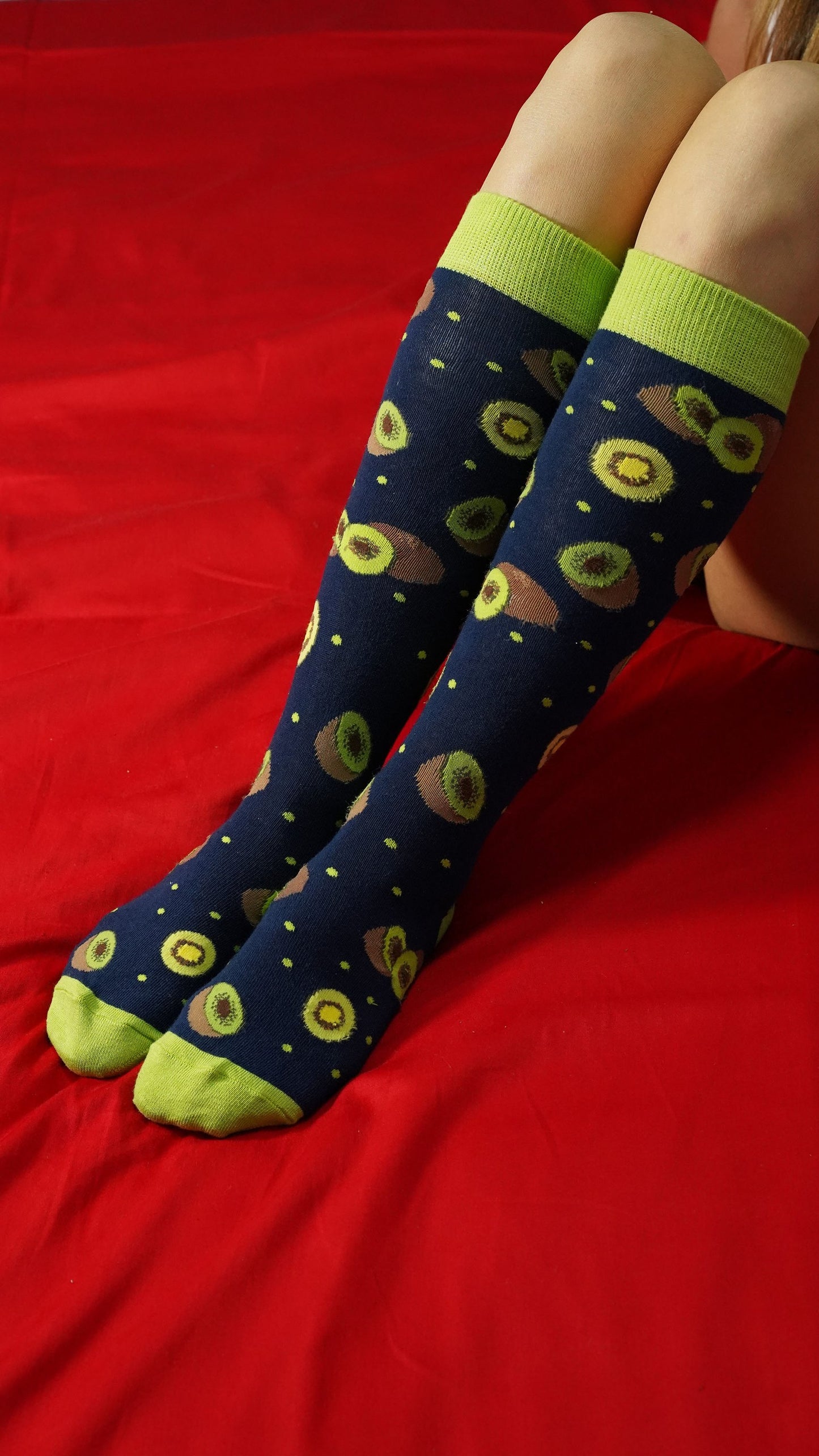 Women's Kiwi Knee High Socks