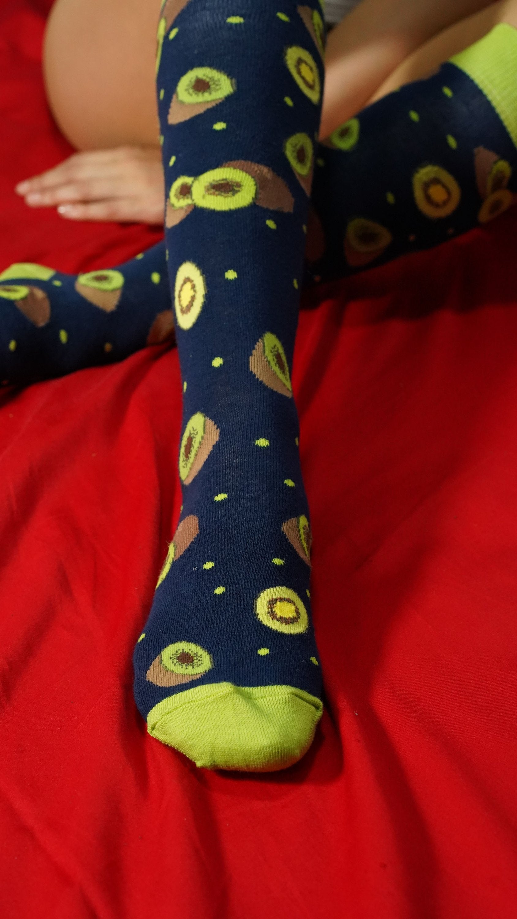 Women's Kiwi Knee High Socks