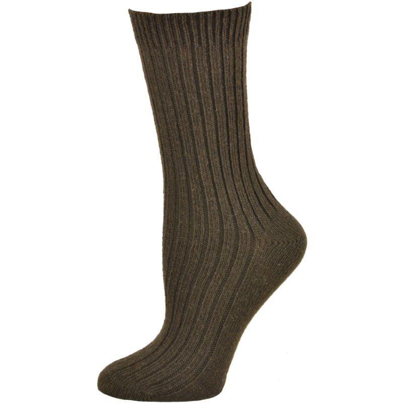 Cotton & Wool Blend Women Crew 2 Pair Pack - Soft, Warm Socks