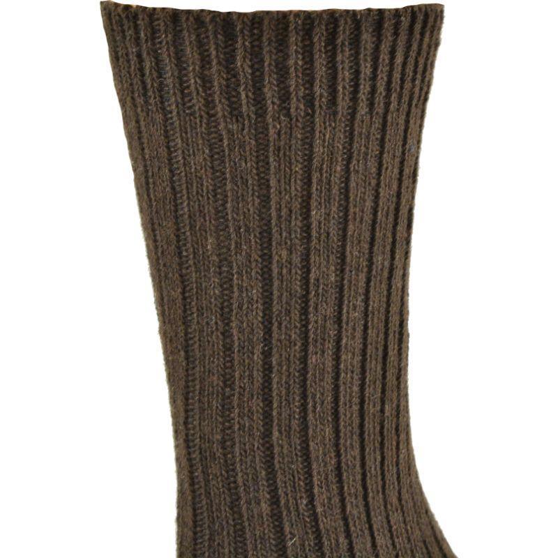 Cotton & Wool Blend Women Crew 2 Pair Pack - Soft, Warm Socks