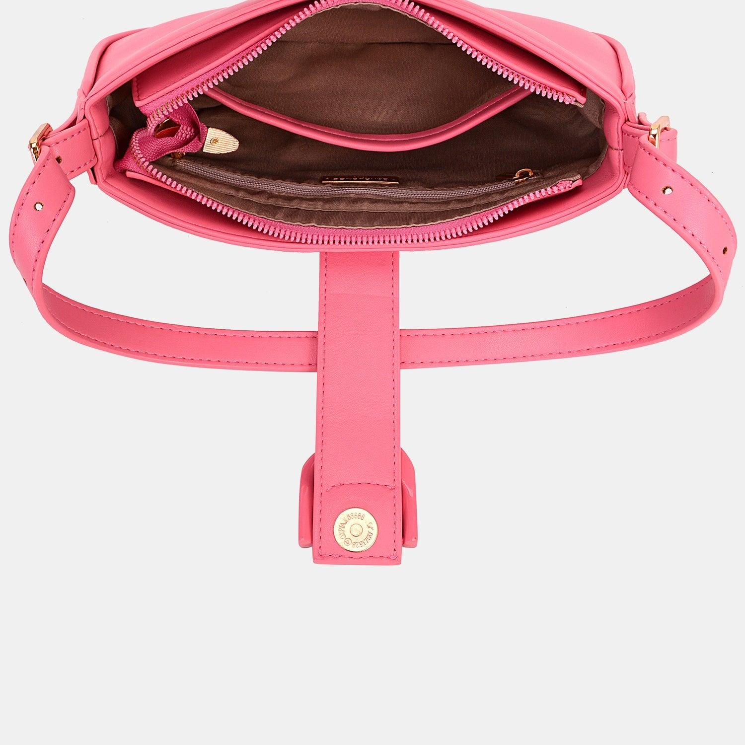 David Jones PU Leather Shoulder Bag - Clothes For Her Online Store